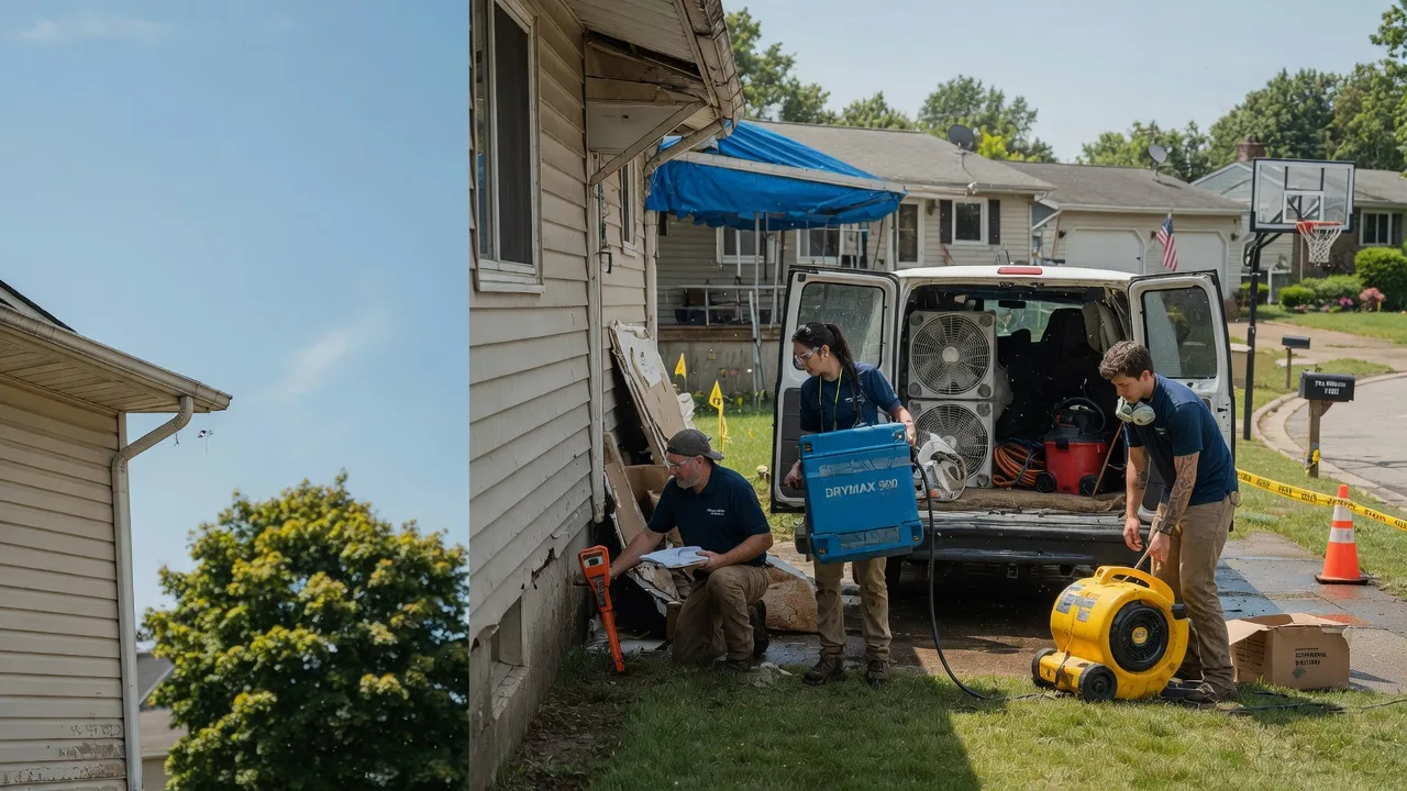 Ceiling Leak Cleanup in Weber City, VA near me